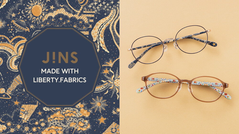 JINS MADE WITH LIBERTY. FABRICS」発売！｜ HAMACROSS411 ハマクロス